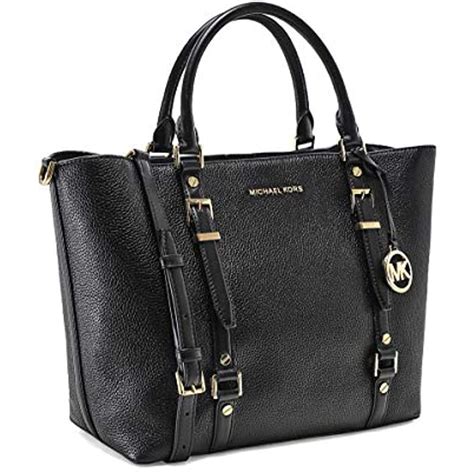 michael kors nubuck leather purse|Michael Kors black ribbed purses.